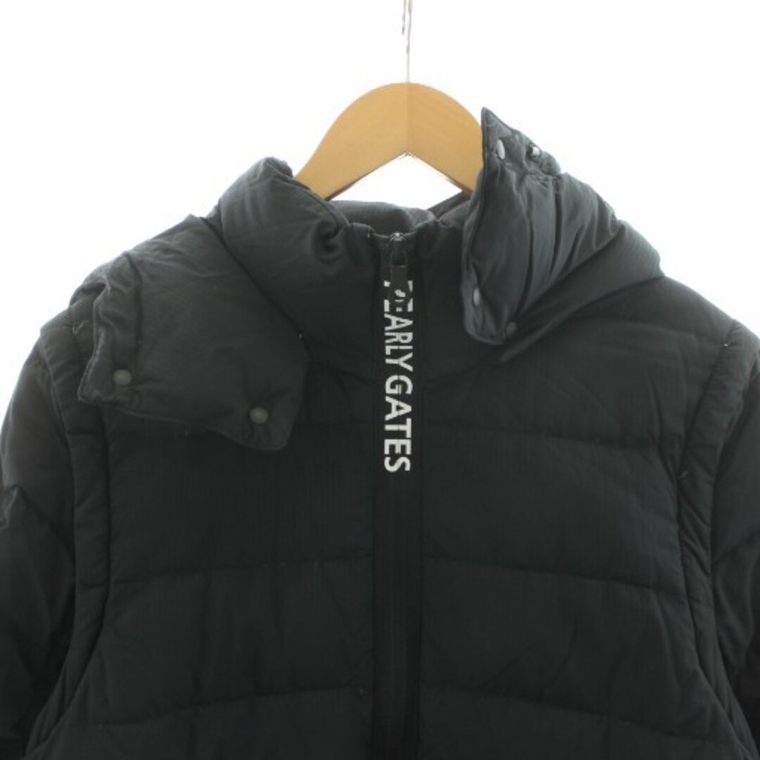 PEARLY GATES - パーリーゲイツ ダウンジャケット ロゴ フード