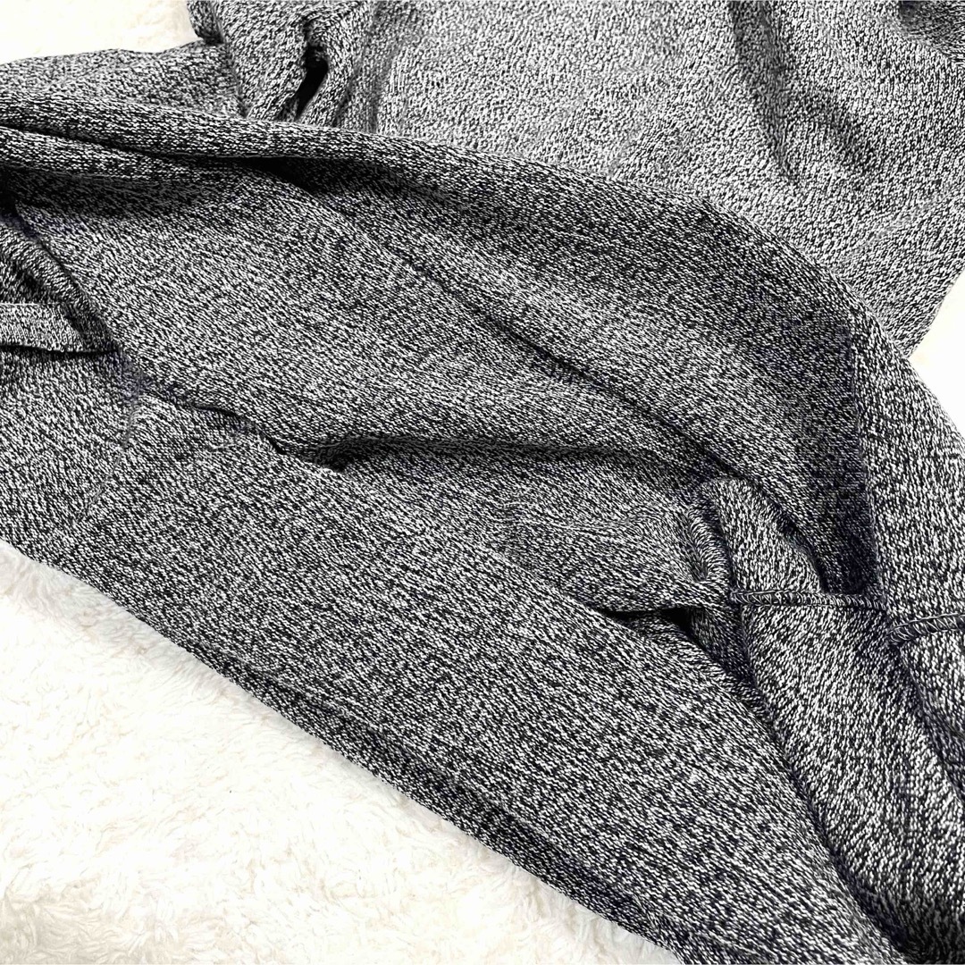 CHANEL シャネル ココボタン ウール ニット ワンピース グレー 36