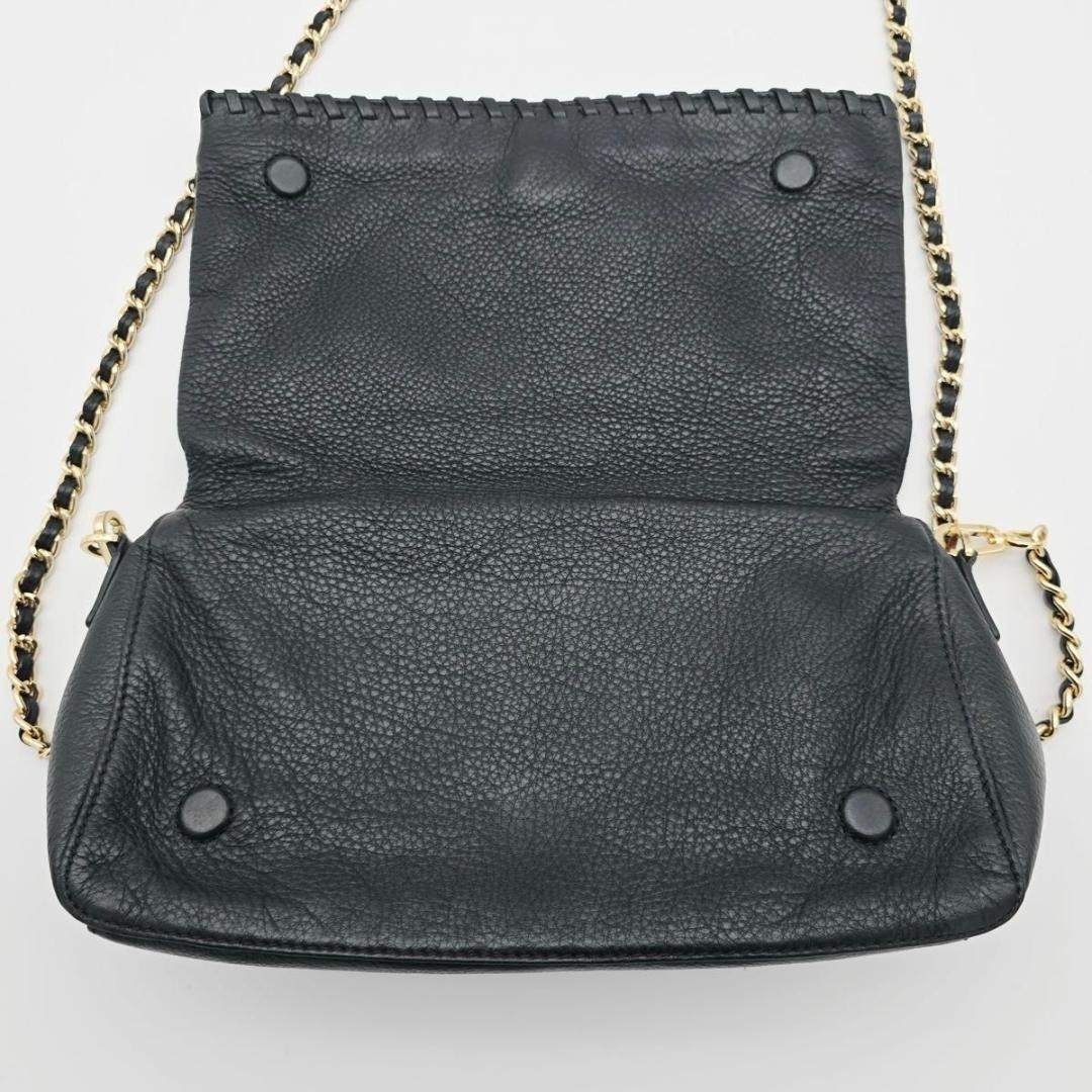 TORY BURCH トリーバーチ ショルダーバッグ チェーン レザー ブラック