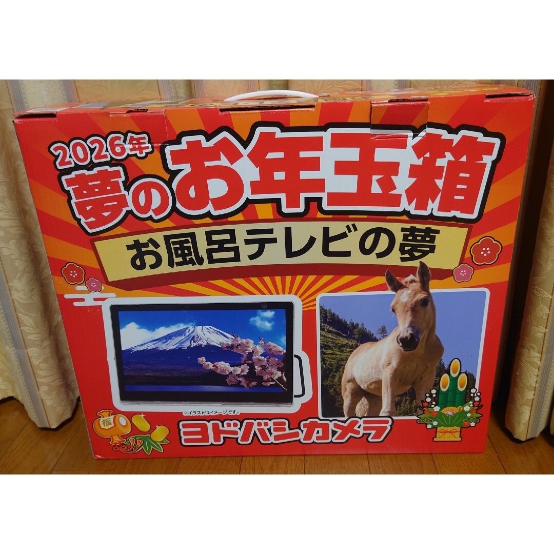 2026年 ヨドバシ お風呂テレビの夢 夢のお年玉箱 福袋 ビエラ VIERA