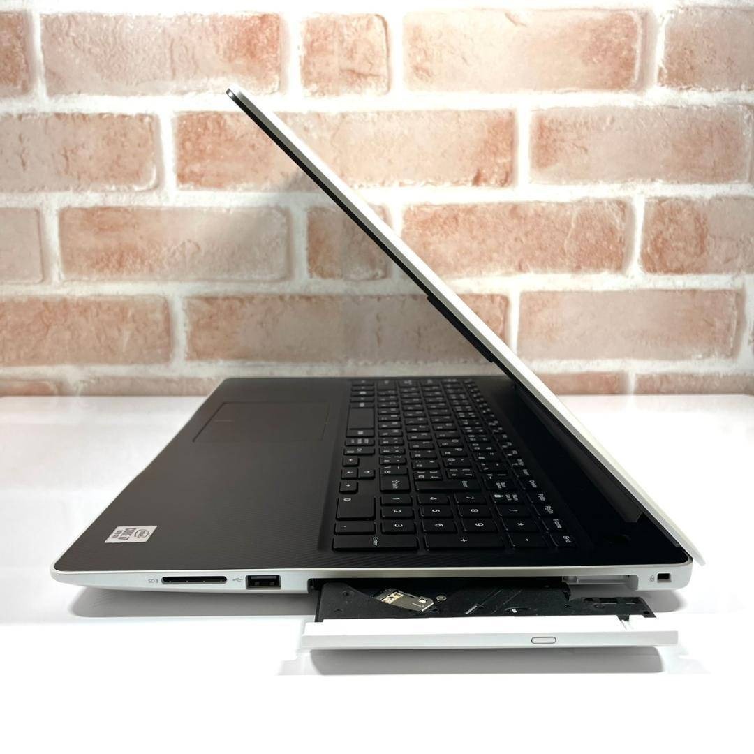 ☆希少PC☆ホワイト 第10世代Corei7 SSD512GB DELL QQ3