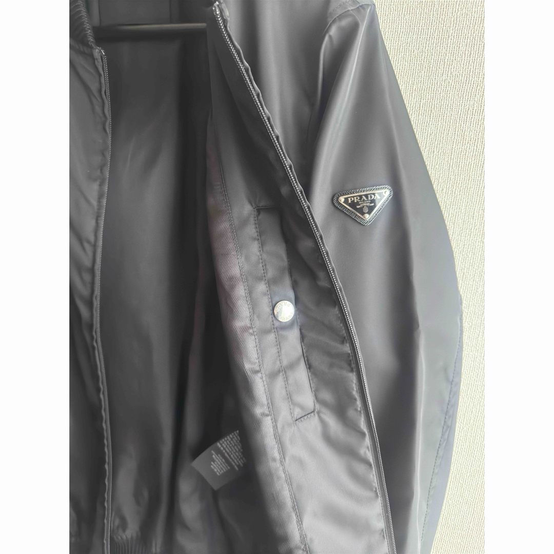 極美品】PRADA RE-NYLON PUFFER JACKET MA-1