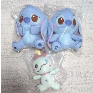 STITCH - スティッチ スクランプ サクラ ピンク ぬいぐるみ キー