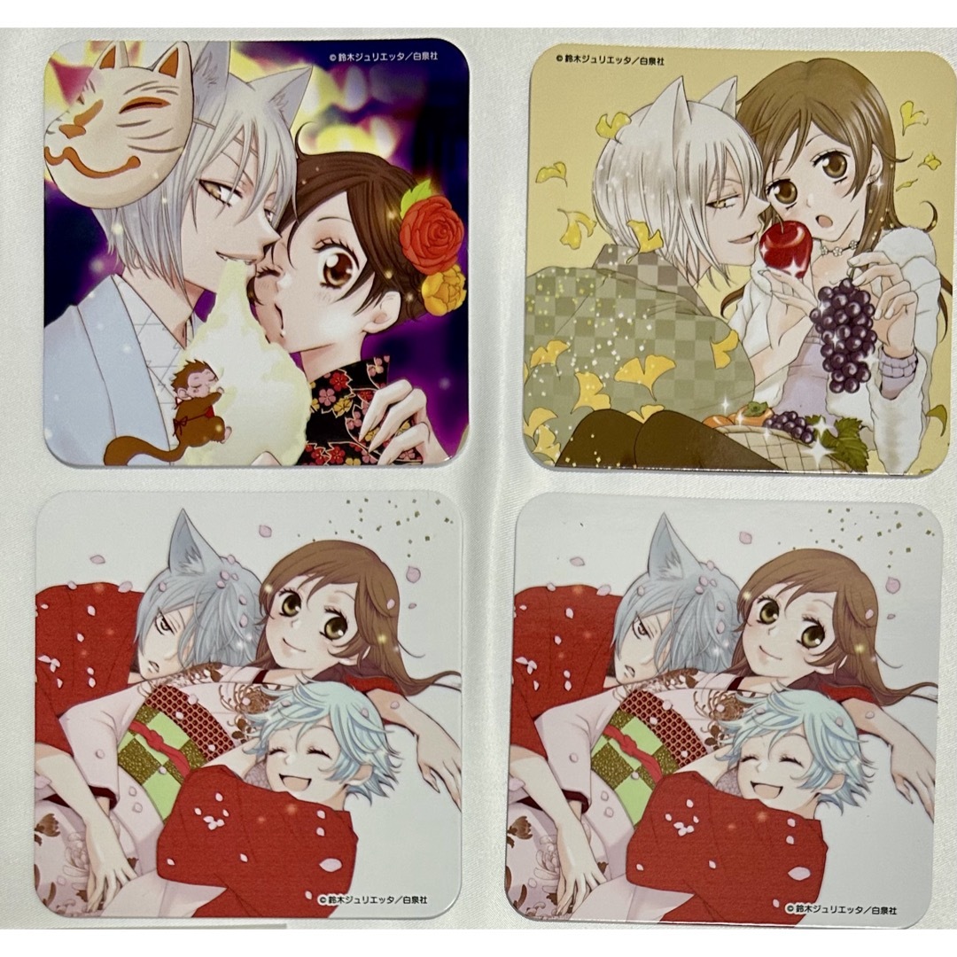 神様はじめました カフェ 特典 コースター まとめ売り 鈴木ジュリエッタ