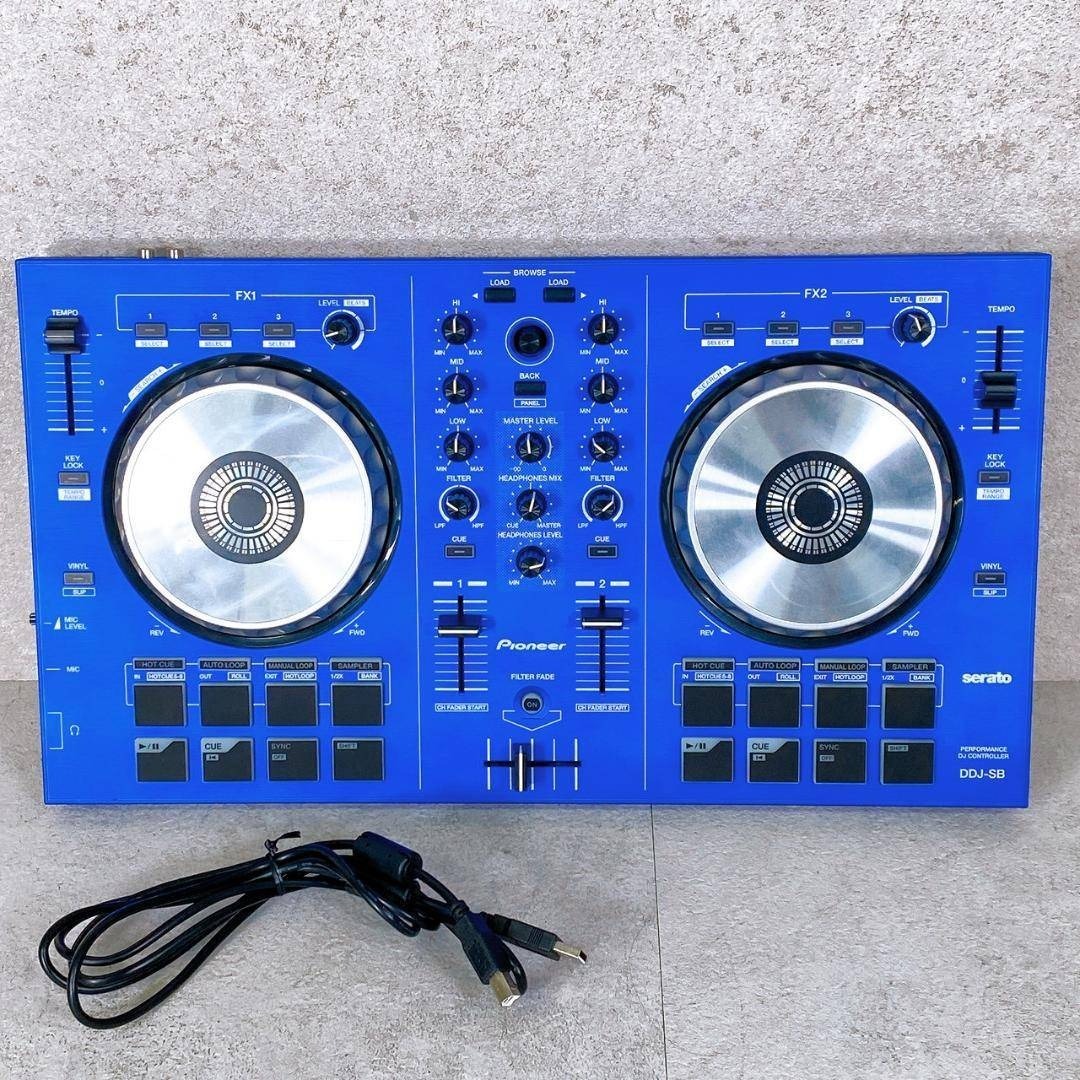 Pioneer DJコントローラー DDJ-SB-L 希少ブルーカラー未使用品 DDJ-SB