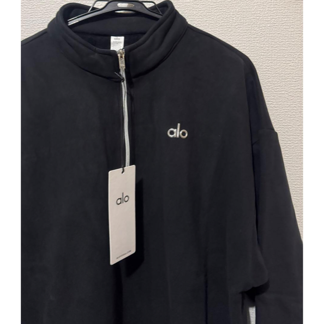 Alo Yoga ハーフジップ トレーナー新品 未使用タグ付き 男女兼用 Alo