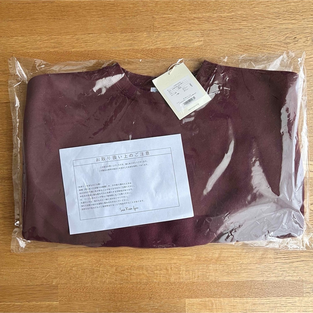 シールームリン Volume Sweat Shortプルオーバー ボルドー | 激安通販