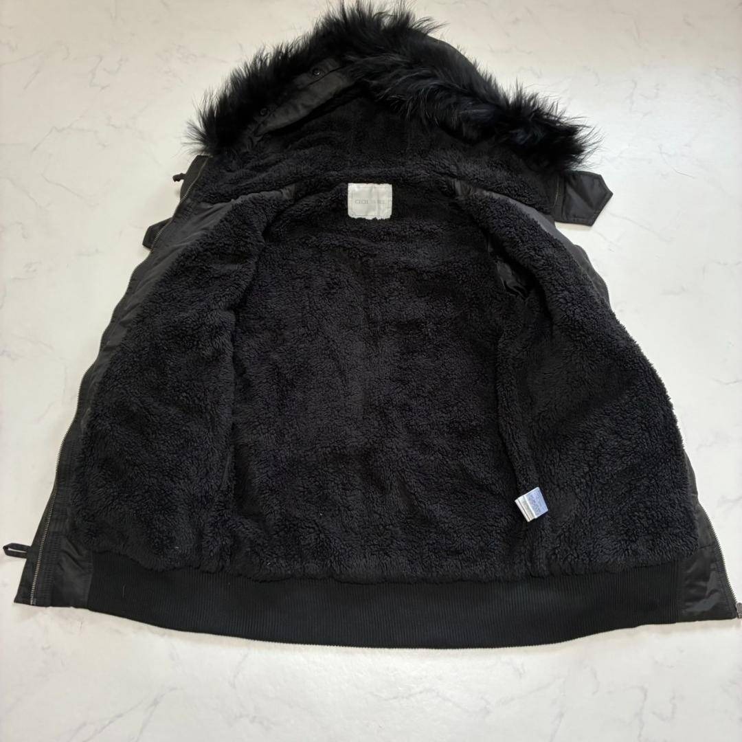 y2k CECIL McBEE ファー付中綿ブルゾン 平成ギャル M（B617）