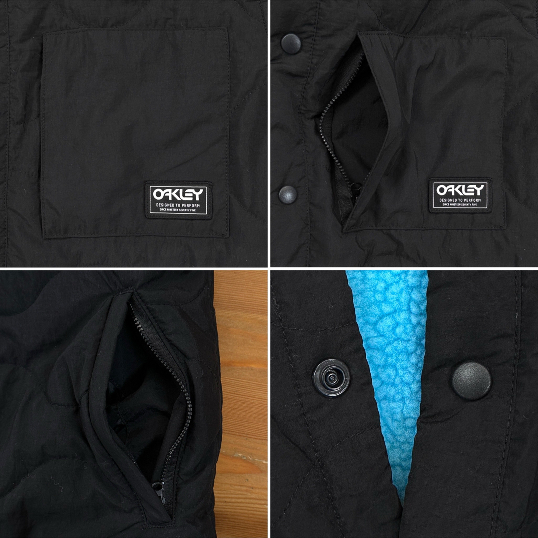 Oakley - OAKLEY 裏ボア キルティングジャケット ナイロンジャケット