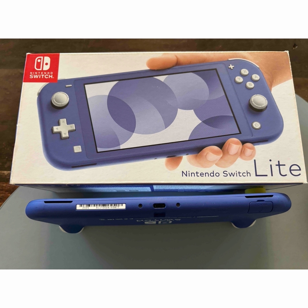 Nintendo Switch - Nintendo Switch LITE ブルー 中古品の通販 by
