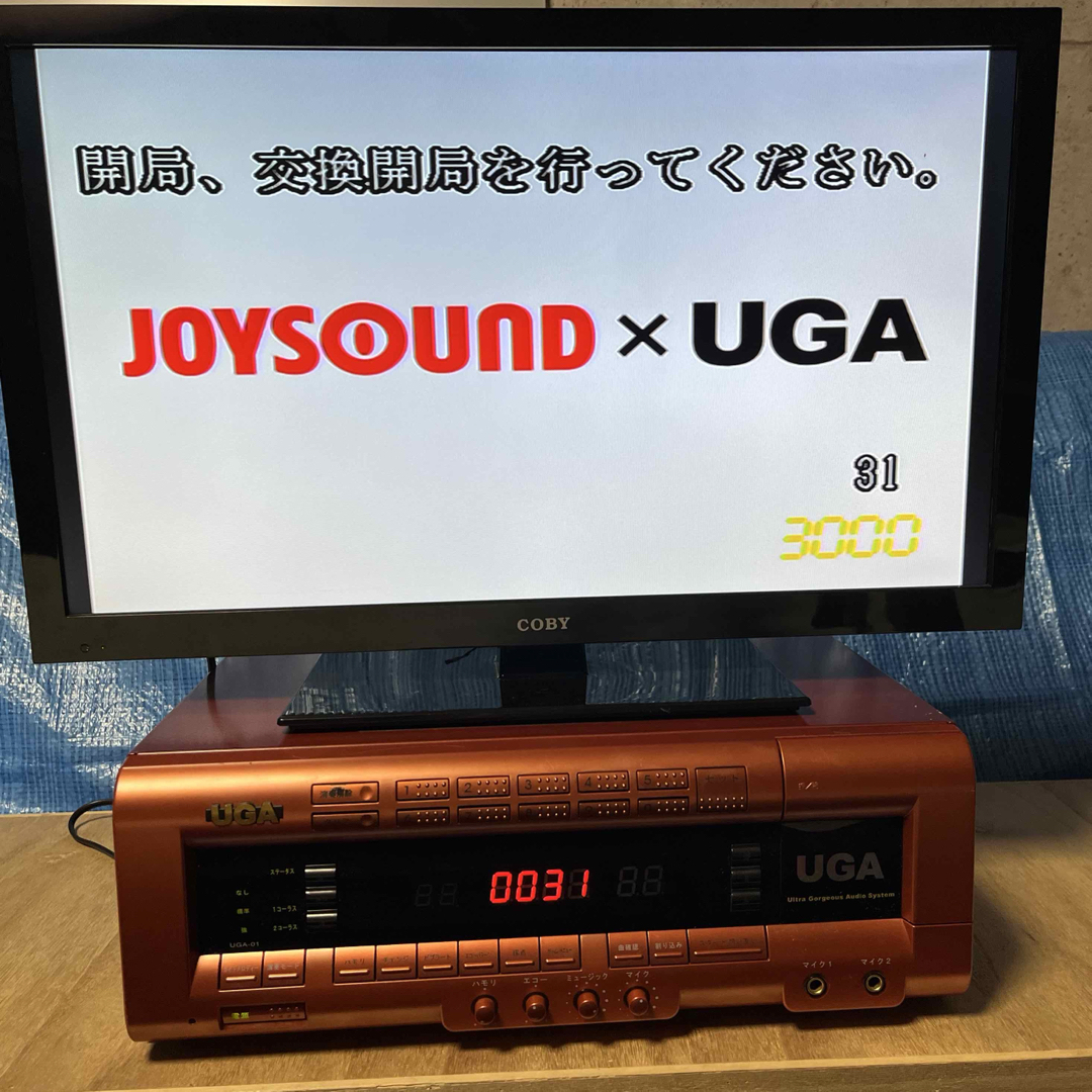 UGA 通信カラオケ UGA−01 PA用 送料込み (カラオケ機器)の通販 by