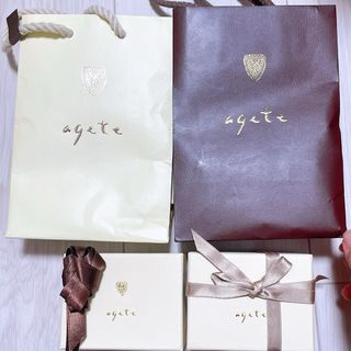agete - アガット agate 空箱セットの通販 by カンカン's shop