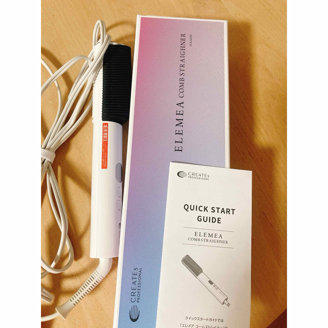 ELEMEA エレメアコームストレイナー COMB STRAIGHTENERエレメアコー