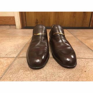 a.testoni - 未使用 ア・テストーニ Uチップドレスシューズ 黒 7 26cm