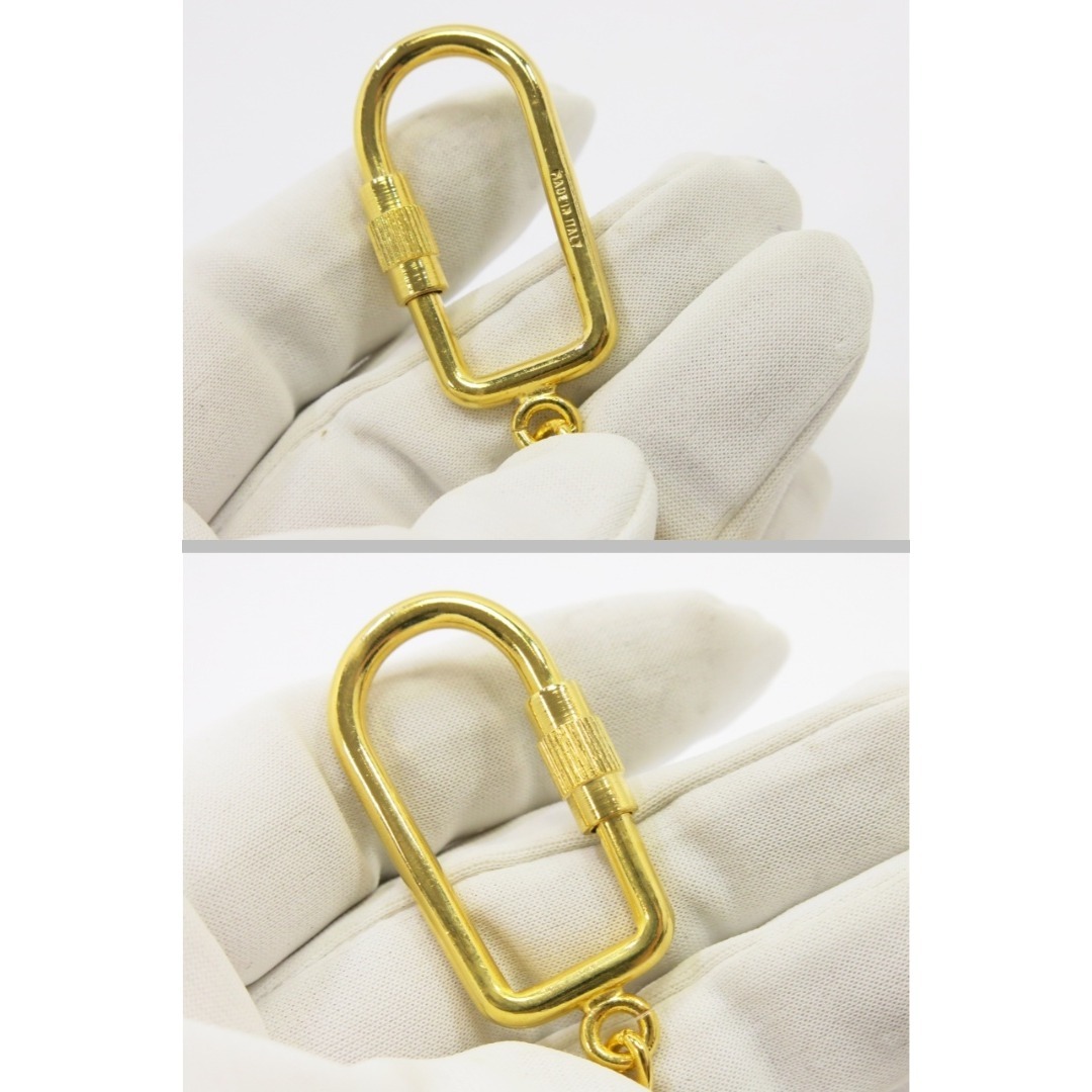 グッチ キーホルダー シルバー＆ゴールド色 イタリア製 GUCCI 18709005