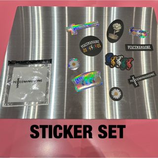 PEACEMINUSONE - G-DRAGON Übermensch シルバーリング タトゥーシール