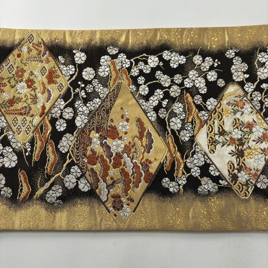 美品】 袋帯 名品 六通 正絹 【中古】の通販 by バイセル ラクマ店｜ラクマ