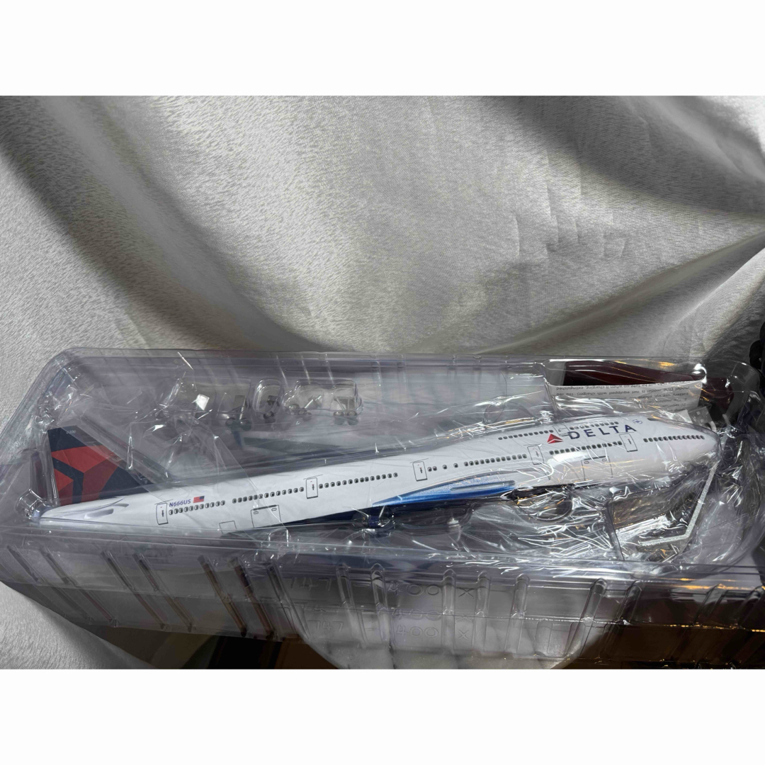 デルタ航空 B747 LED発光 1/160 DELTA モデル 46cm