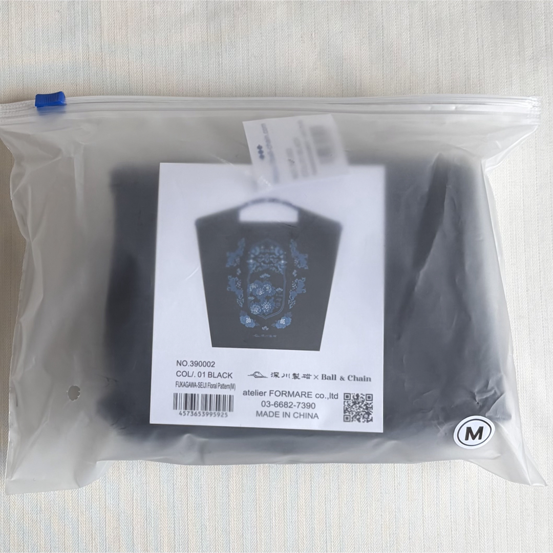 深川製磁 - ボールアンドチェーン 深川製磁 フローラル ブラック Mの