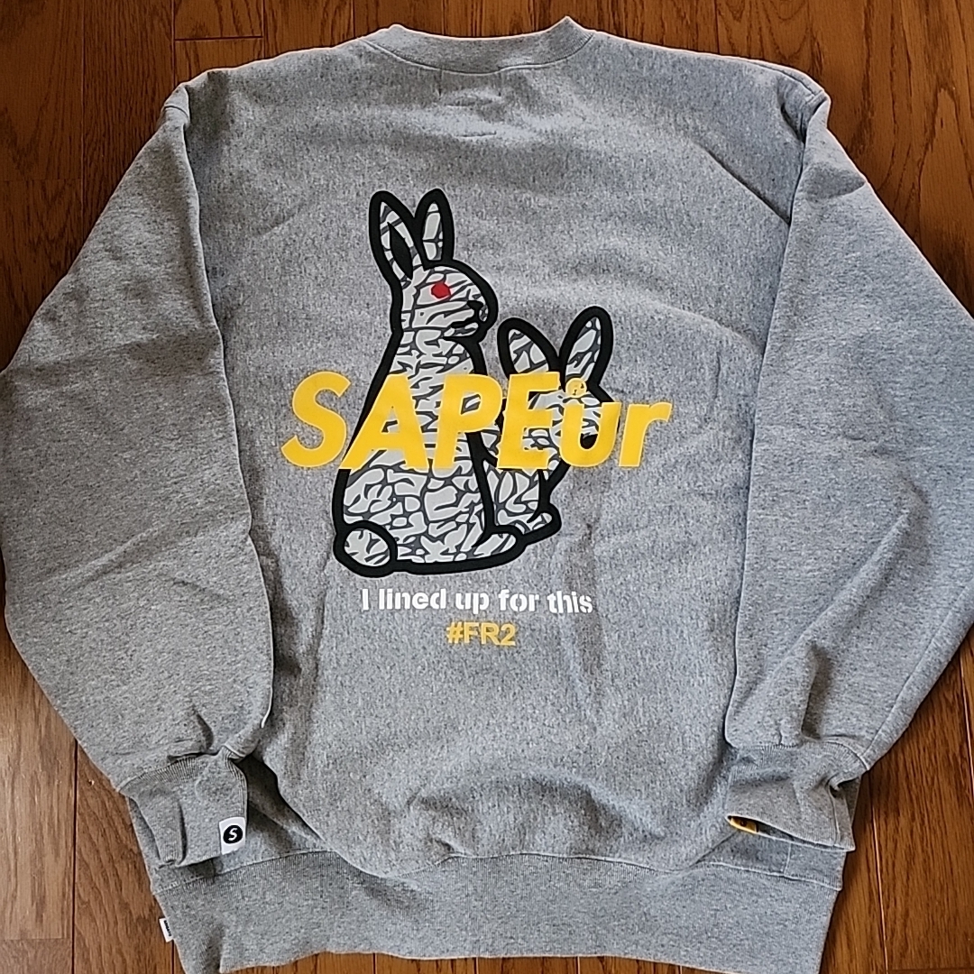 サプール スウエット SAPEur×#FR2