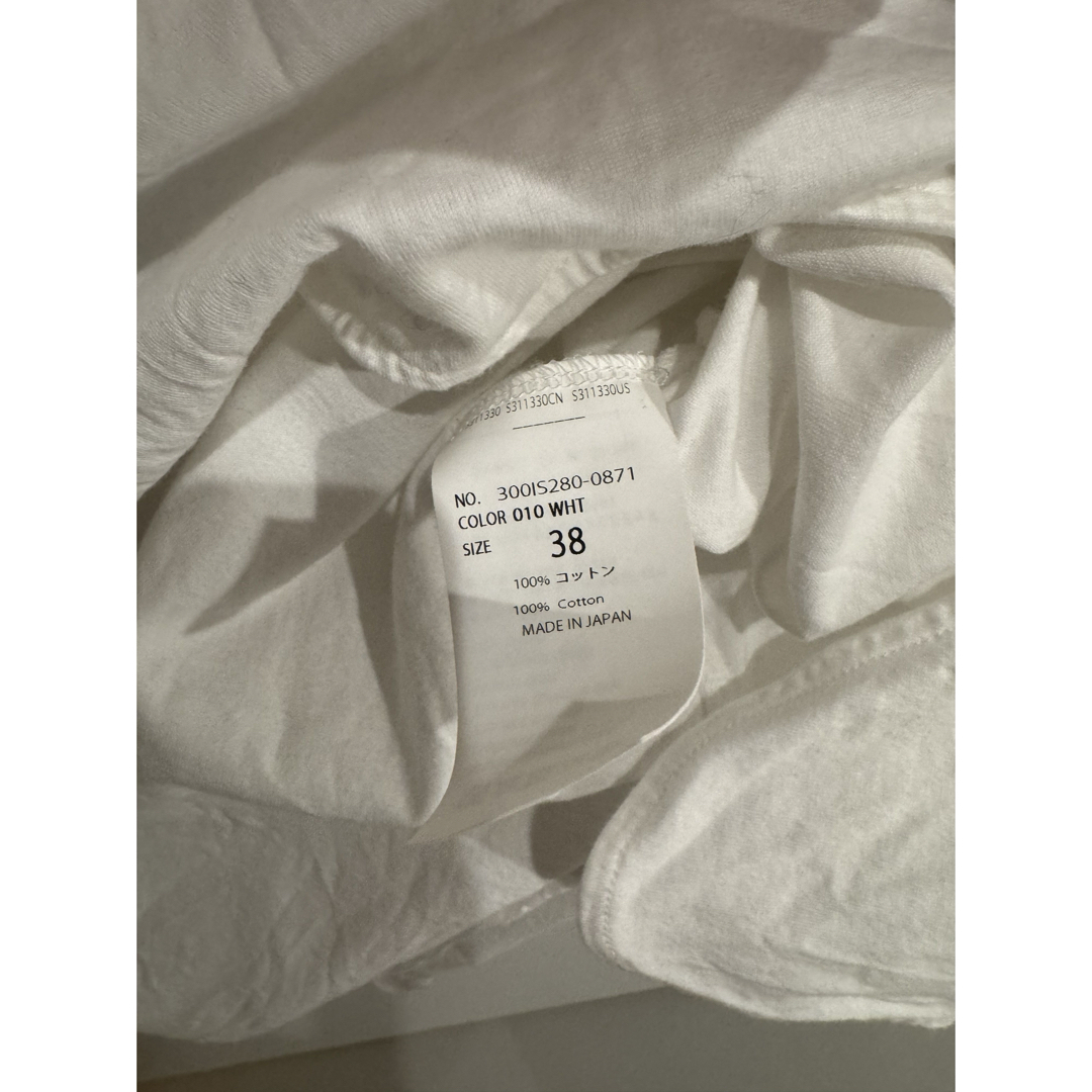 ENFOLD - ENFOLD 2025SS ASYMMETRY DRAPE T-SHIRTの通販 by mee