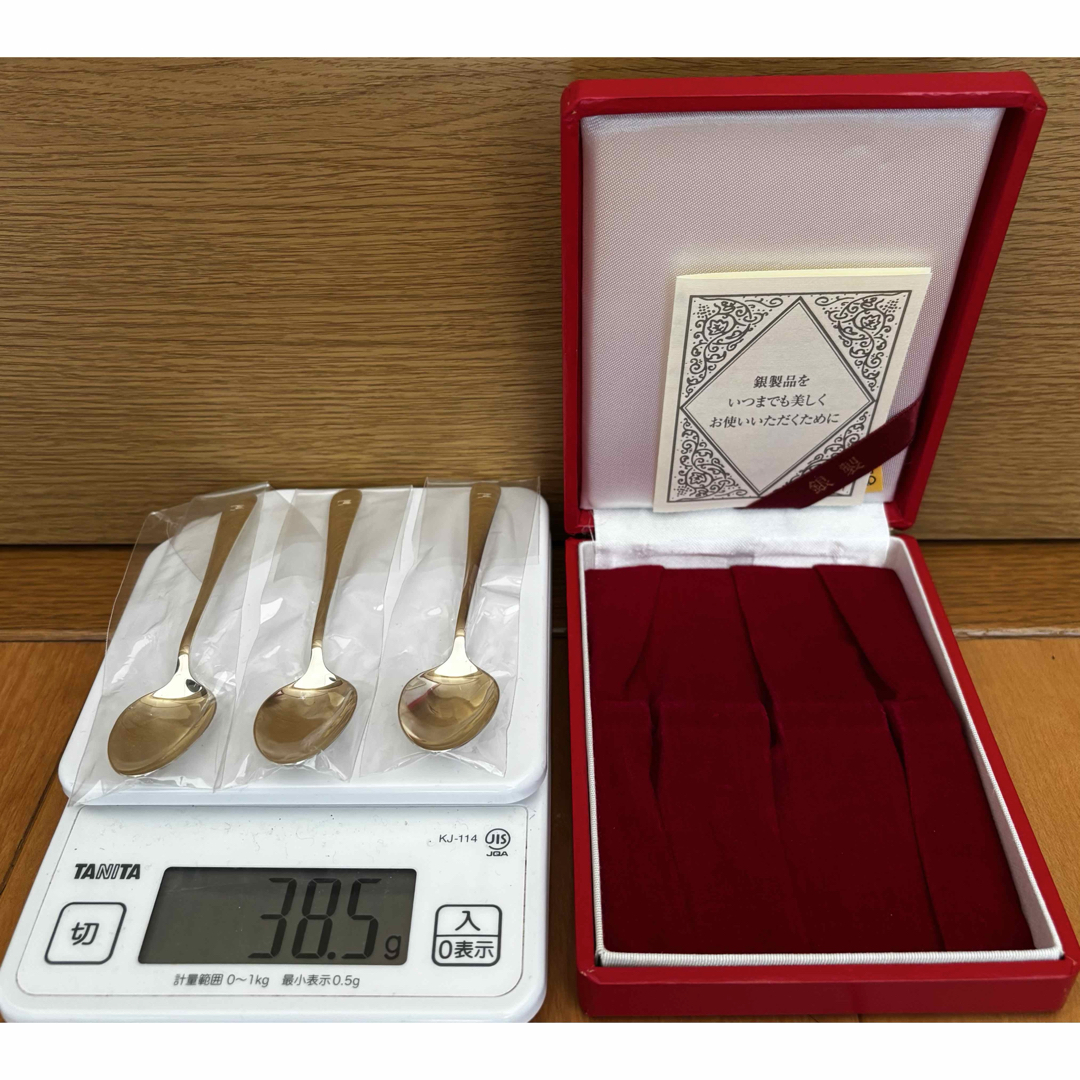 Tanaka Kikinzoku - 新品 高級 田中貴金属 記念品 銀製 925 スプーン 3