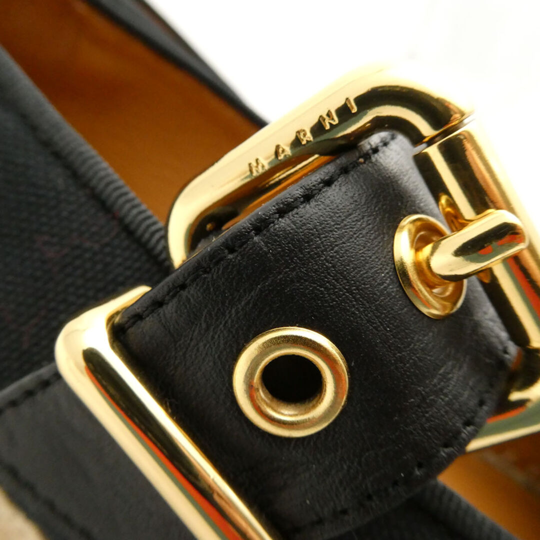 MARNI - MARNI マルニ エスパドリーユ メリージェーンシューズ 37 24cm