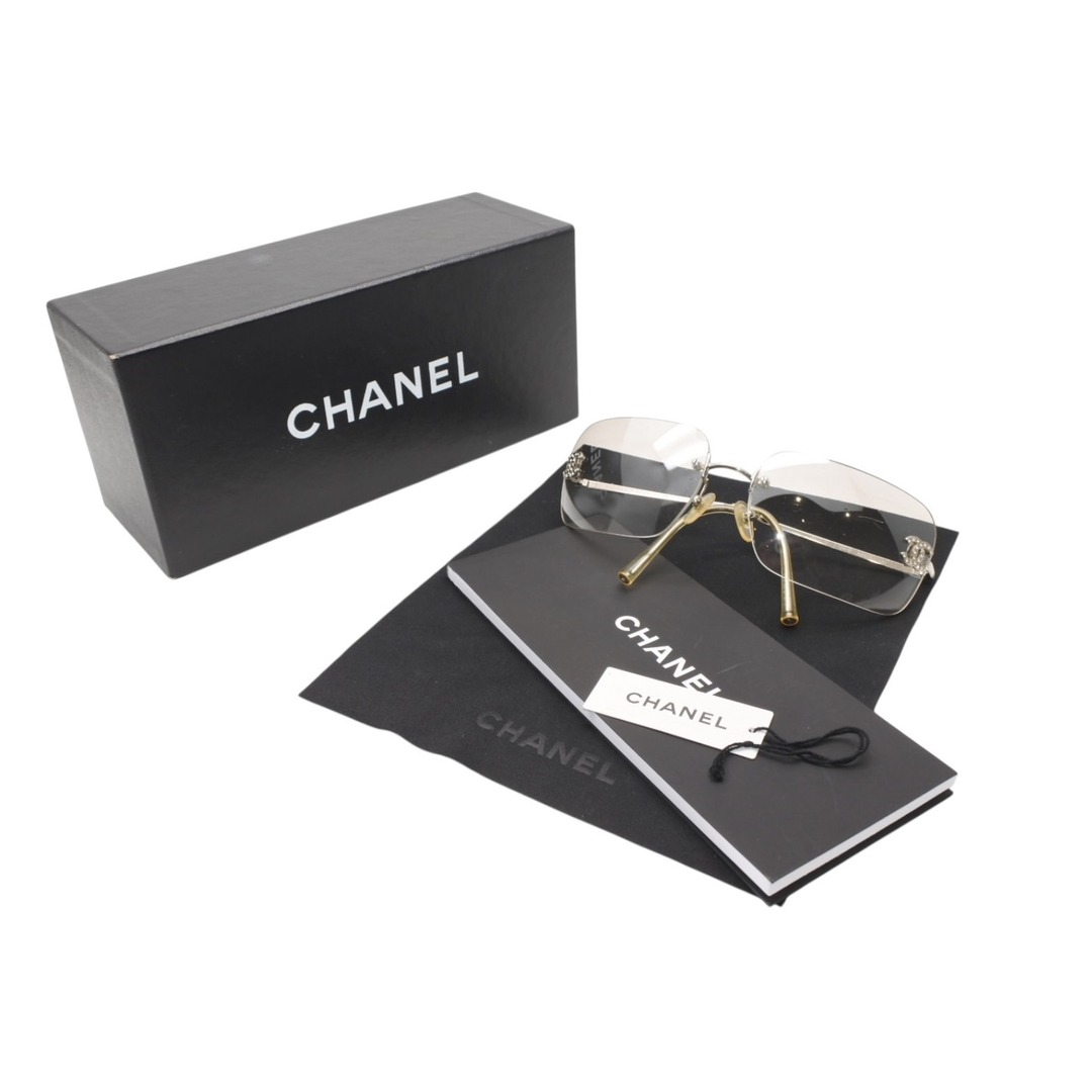 CHANEL - CHANEL シャネル リムレス サングラス アイウェア 4017-D c