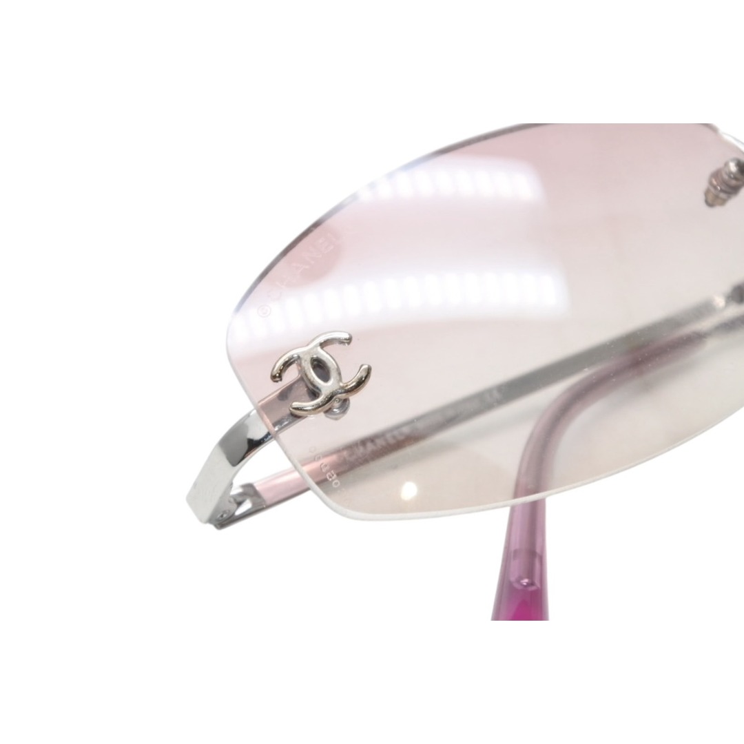CHANEL - CHANEL シャネル リムレス サングラス アイウェア 4002