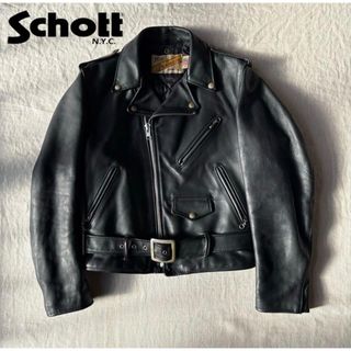 schott - Schott☆100周年スタジャンの通販 by としだー's shop