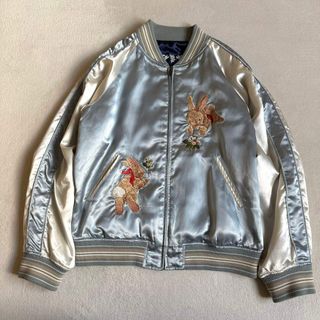 ZARA - ZARA リバーシブルOKINAWA刺繍入りスカジャンの通販 by たん