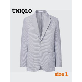 UNIQLO - ストレッチウールスリムジャケットの通販 by まい's shop