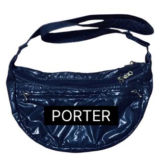 PORTER - 5525gallery 巾着 バッグ ブラック ショルダー PORTERの通販