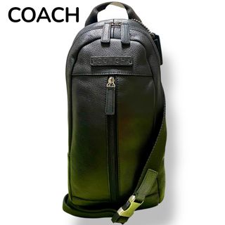 COACH - コーチ ボディバッグ レガシー ロック バッグ coach レザー 革
