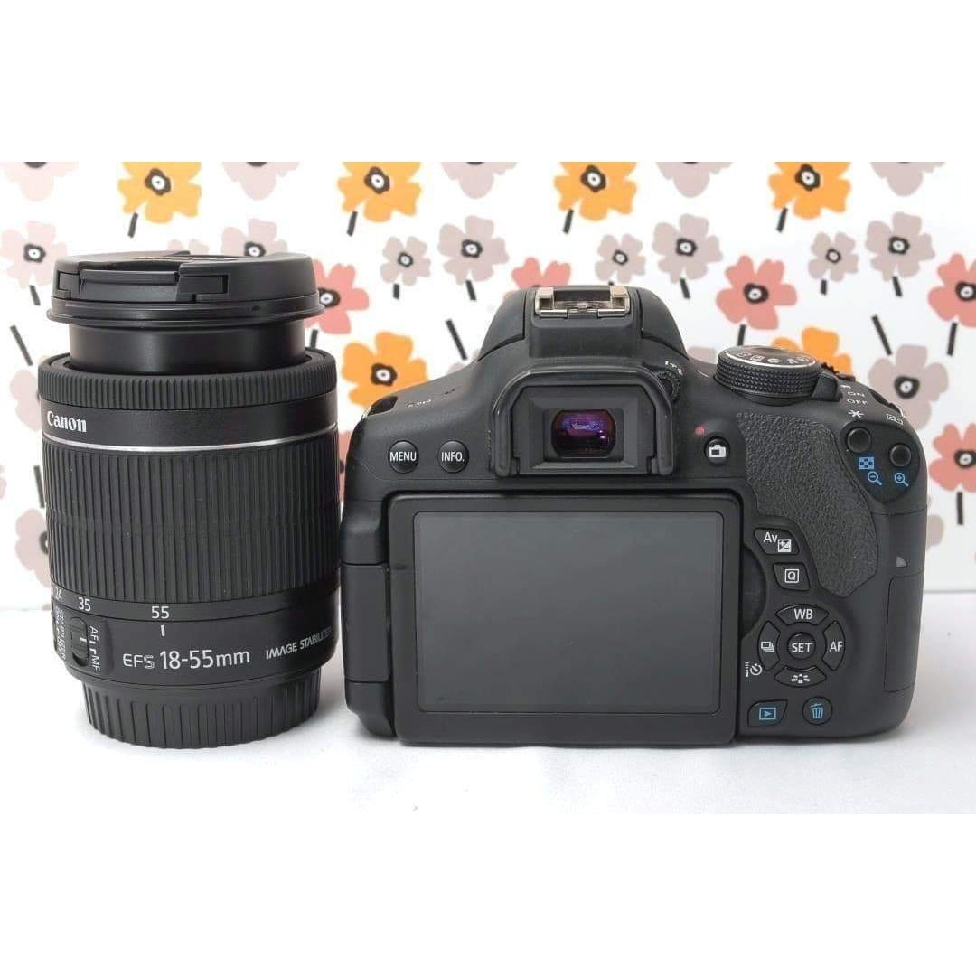 Canon - ❤Canon Kiss X8i❤一眼レフ❤Wi-Fi転送❤高性能STMレンズ❤の