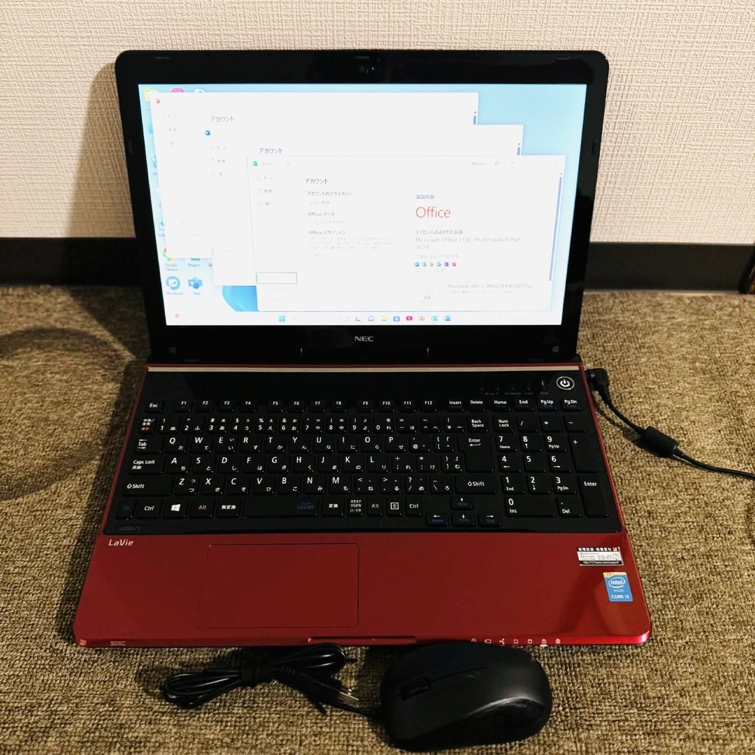 NEC - S235 NECノートパソコンWEBカメラSSD高速Windows11オフィス付の