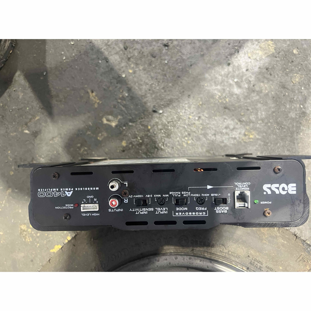 BOSS 1400W モノブロック サブウーファー アンプ 動作未確認 ジャンク