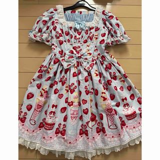 Angelic Pretty - angelic pretty Dollsロゴエシャルプ サックスの通販