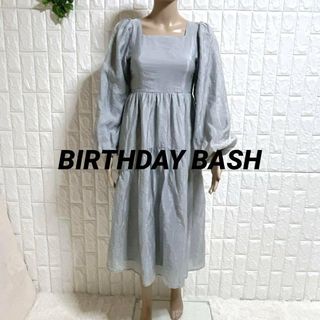 BIRTHDAY BASH - 試着のみ バースデーバッシュ ワンピース ホワイト