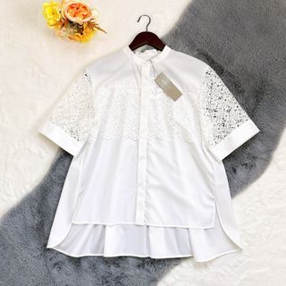 Theory luxe - 【theory luxe】ウォッシャブルブラウス(濃紺)の通販 by