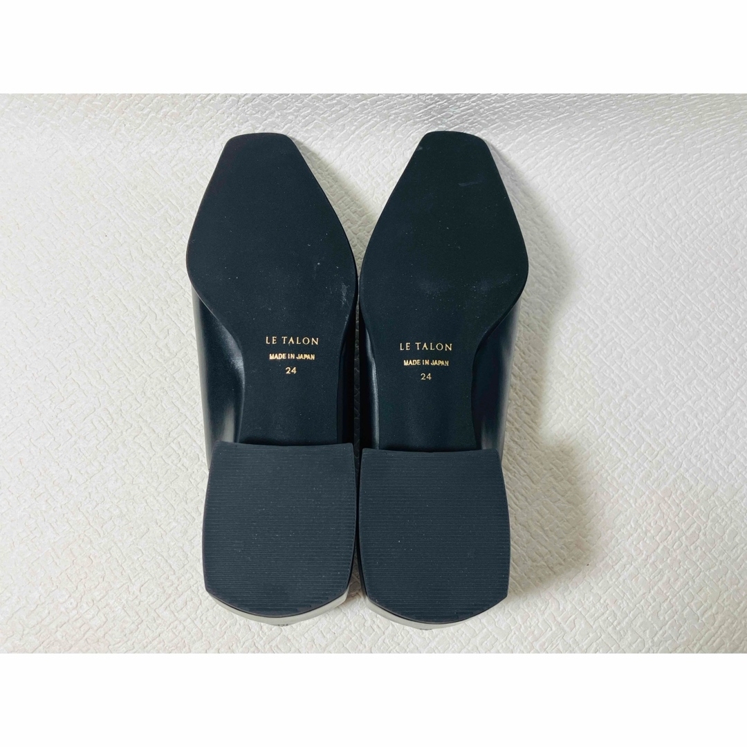 Le Talon - SH67◇新品◇LE TALON2.5cmスクエアスリットソフトフラット