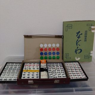 麻雀牌・マットのセット ・コンパス・ハヤハヤ（点数計算アシスト）他