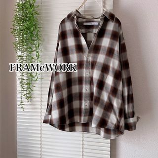 FRAMeWORK - M様専用 フレームワーク バックサテン ミリタリーシャツ