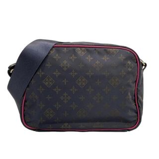 Russet - russet(ラシット) ショルダーバッグ美品 - 黒×ダークブラウン