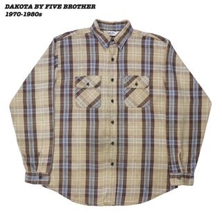 FIVE BROTHER - 70s 5BROTHER ファイブブラザー プリントネル