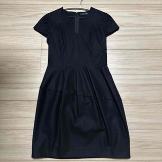 YOKO CHAN - ヨーコチャンYOKO CHANティアードスリーブパールドレス 黒