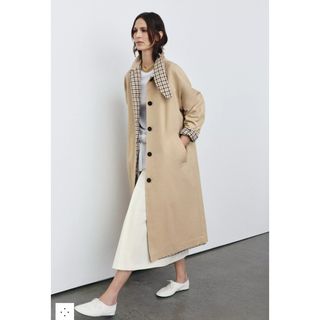 ZARA - ZARA ウールブレンドコート○ ゴールデンブラウンの通販 by