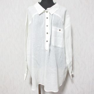 idem イデム volume sleeve frill tie blouseの通販 by ぷ｜ラクマ