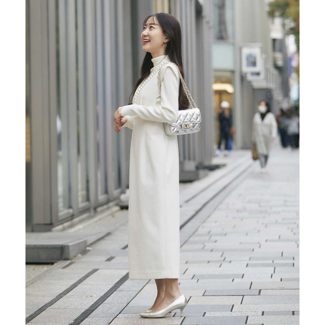 La boutique BonBon - スカラップパールウォームジャンドレの通販 by