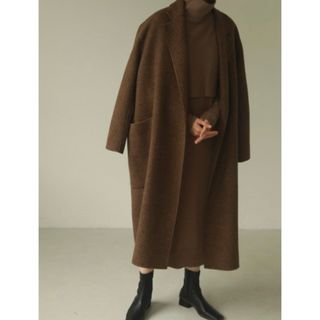 FRAMeWORK - FRAMeWORK TICTACロービングツイルローブコートの通販 by